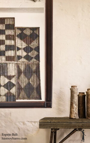 Espejos de hierro. Espejos en Argentina. Decoracion para el hogar. Muebles de hierro. Decoracion de interiores.