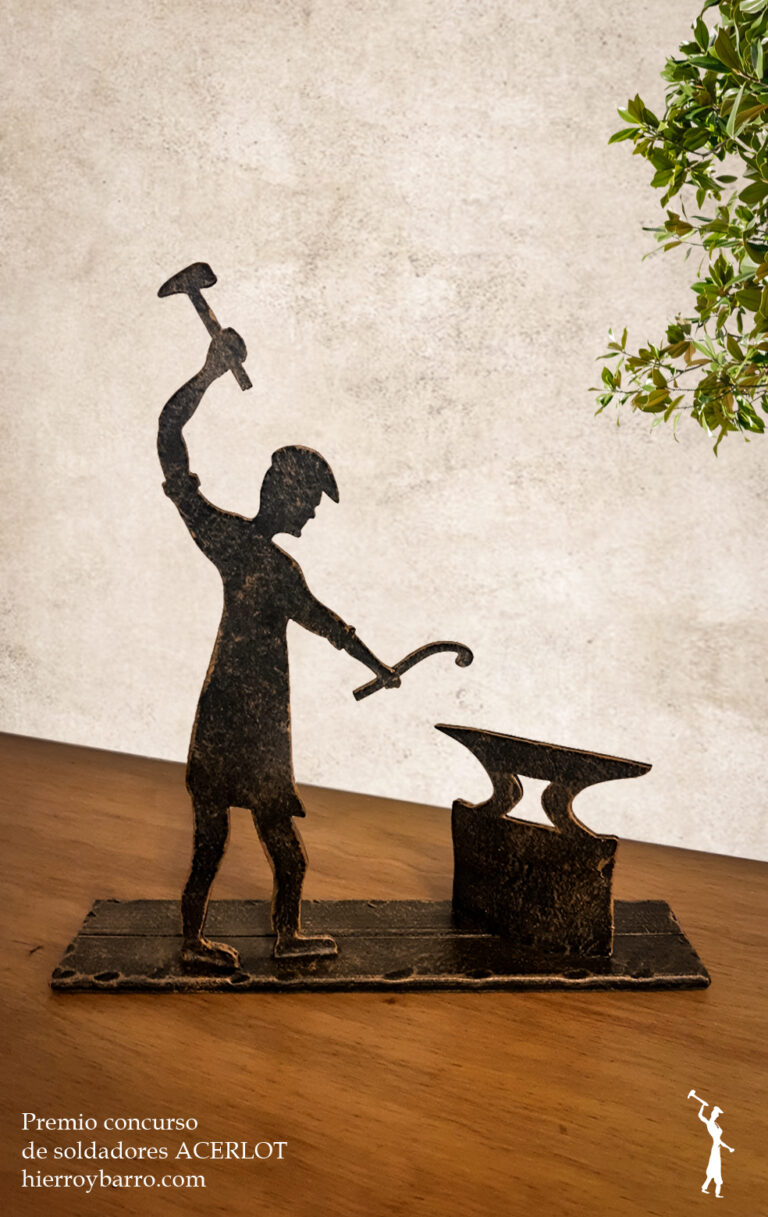 Estatua Herrerito – Premio concurso de soldadores ACERLOT