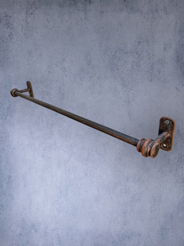 Toallero Barral de hierro redondo