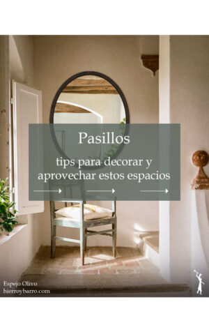 Tips deco. Decoracion de interiores. decoracion de pasillos