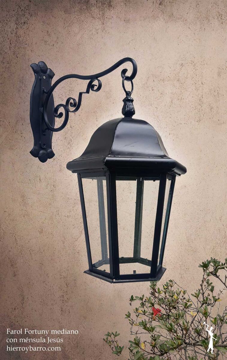 Farol Fortuny con Ménsula