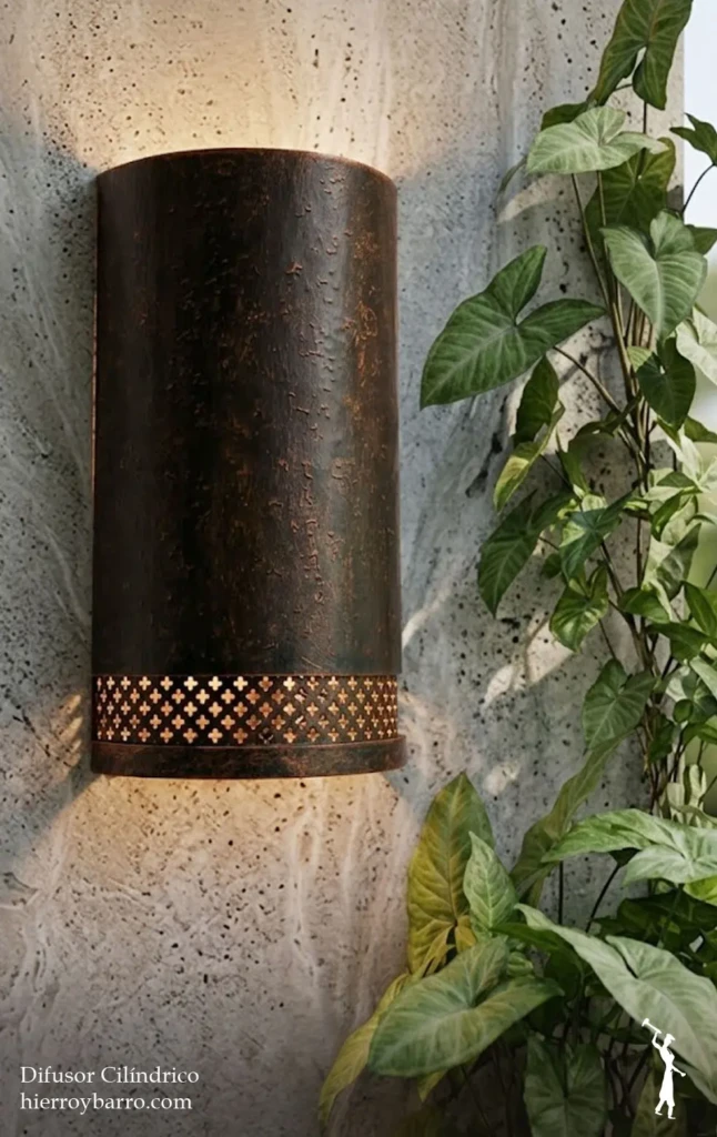 Difusor cilíndrico largo para exterior