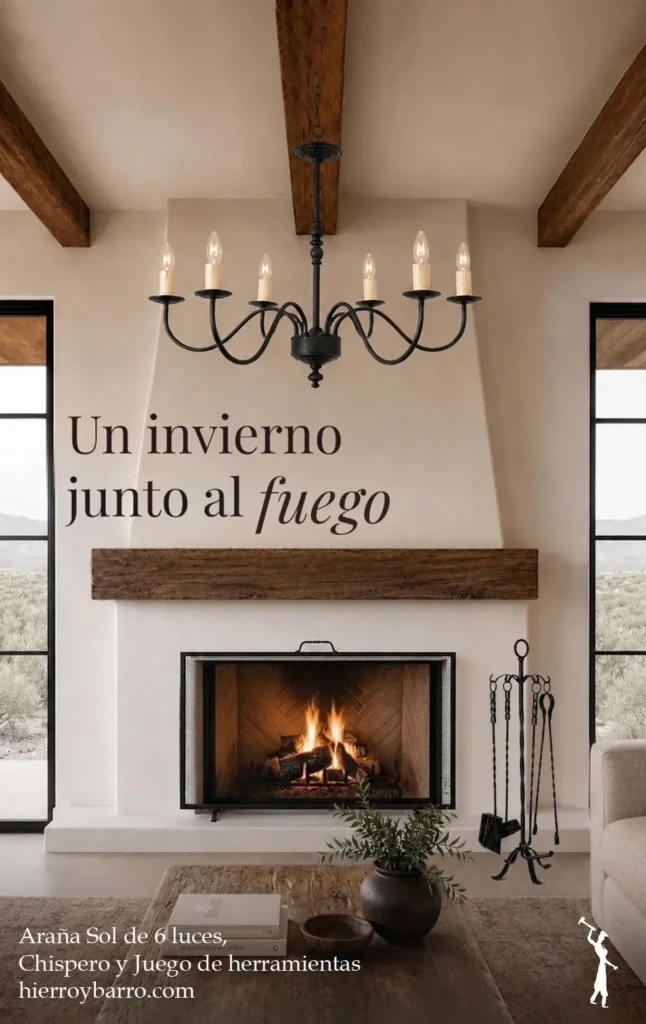 La chimenea como centro del hogar